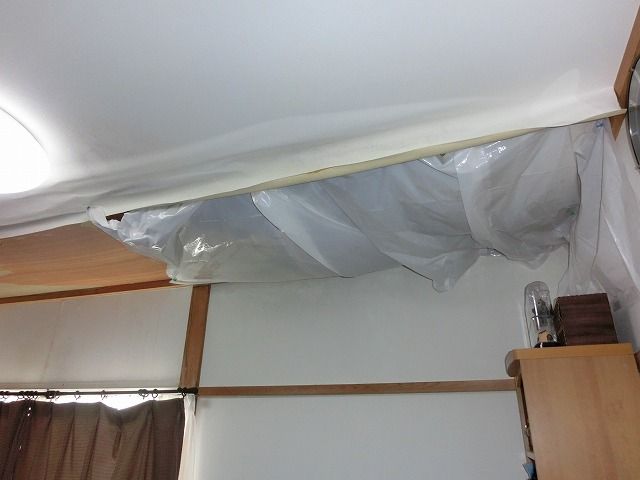 すが漏りで天井落下 その後の処置 佐藤隆生ｉｐ研究所 旧 屋根の興研 所長のぶろぐ