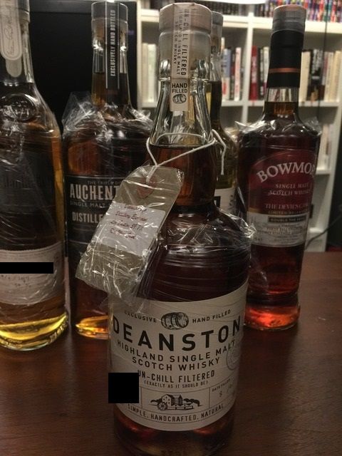 DEANSTON ウイスキー ハンドフィル スコットランド蒸留所めぐりの旅34 グレンタレット蒸留所～ディーン