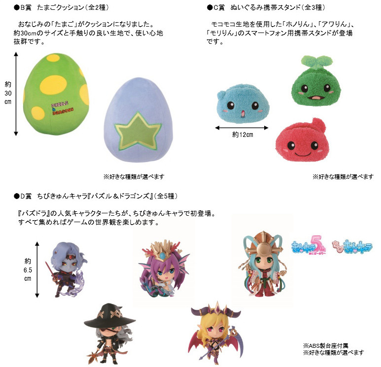 パズドラ 人気キャラたちが ちびきゅんキャラで初登場 一番くじ パズル ドラゴンズ 第2弾 14年1月上旬より アマニタムスカリア ネットニュース パズドラ 人気キャラたちが ちびきゅんキャラで初登場 一番くじ パズル ドラゴンズ 第2弾 14年1月上旬より アマニタムスカリア ネットニュース