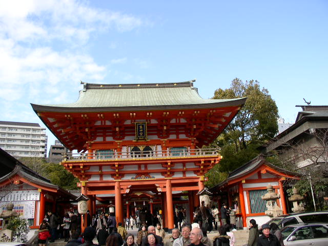 神戸三宮 生田神社(2008年ごろ) : 天の川銀河まで1km