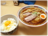 圓 昔ながらのらーめんと名古屋コーチンの生卵