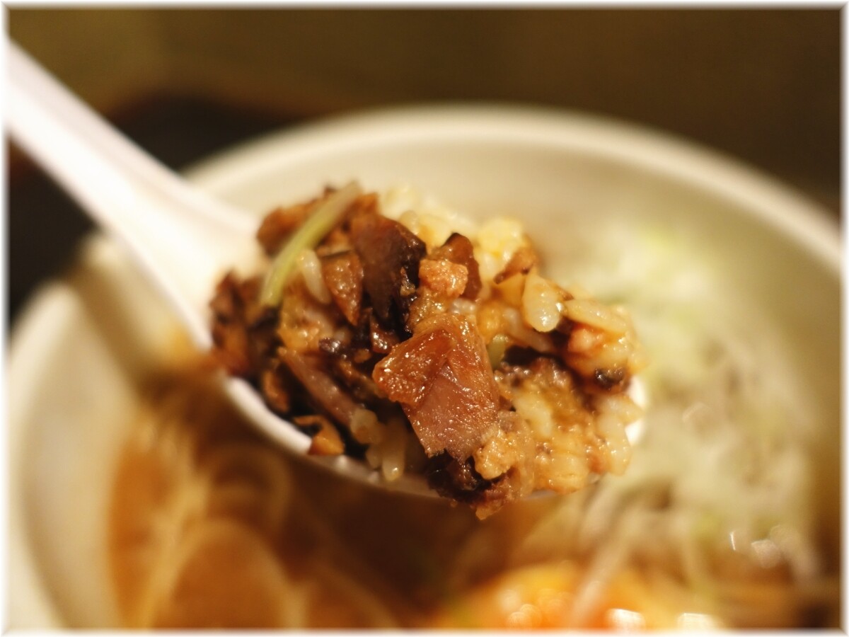 中華そば櫻坂 ミニ丼豚辛めし2