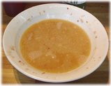 ラーメン髭 スープ割り