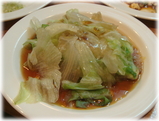 麺みやざわ レタスの湯引き