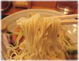 博多ラーメン 由丸 冷やし中華の麺