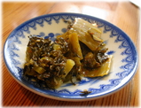 名島亭 辛子高菜