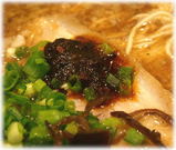 目黒屋(ぎょうてんらーめん)極鮮鰹麺の鰹餡