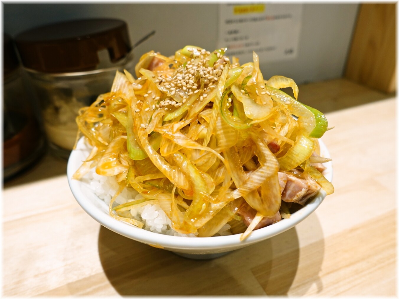 東京背脂らーめん麺王2 ネギチャーシュー丼