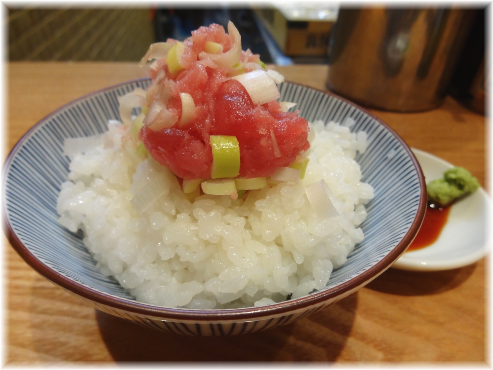 つじ田奥の院 ネギトロ丼