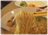 長浜食堂 こってり長浜とんこつラーメンの麺