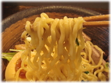 瞠 塩ホタテバターのまぜそばの麺