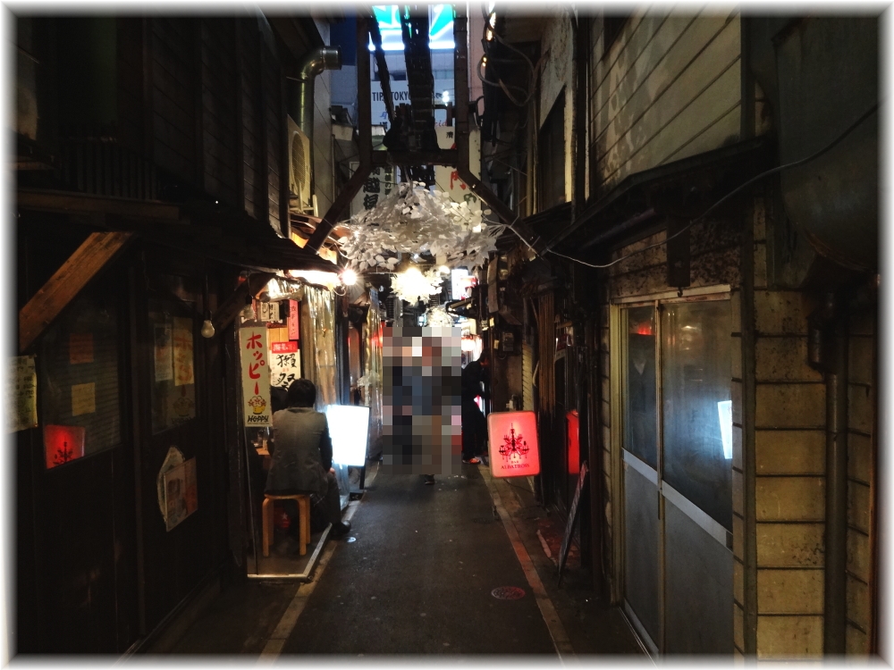 岐阜屋4 横丁の風景