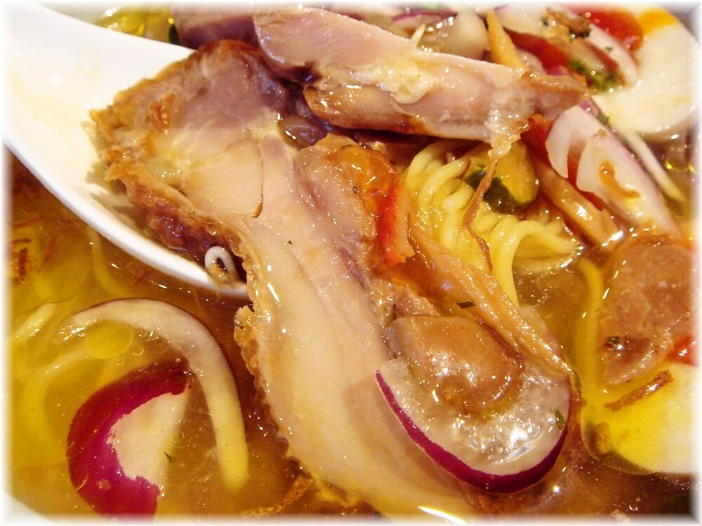 でびっと中延本店 冷製鶏塩麺の鶏チャーシュー