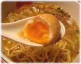 麺屋武蔵 二天 玉豚天らーめんの玉子