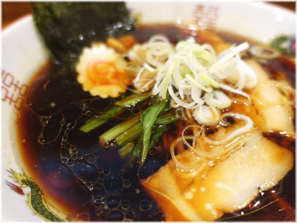 會津黒中華 會津黒中華そばの具2
