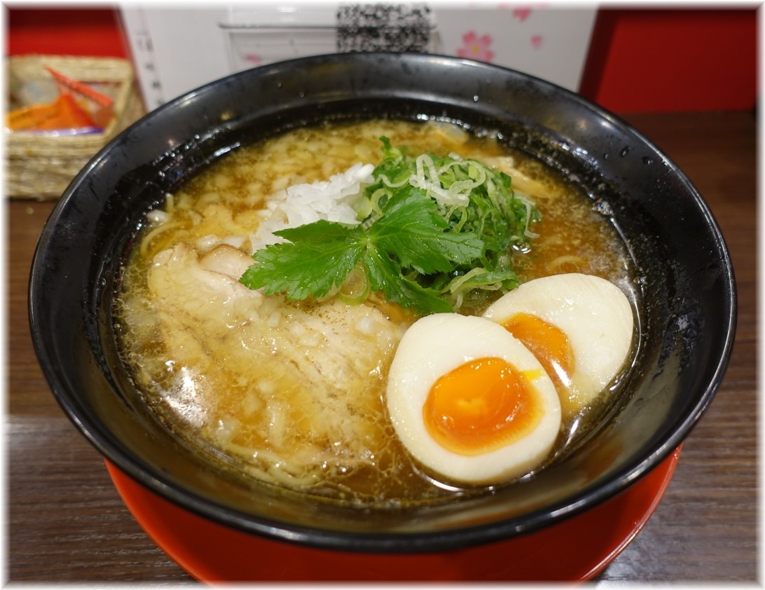 麺屋Rai遥 味玉煮干し中華そば