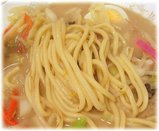 名代ラーメン亭 チャンポンの麺