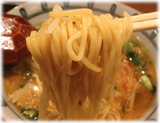 きなり屋 辛みそらーめんの麺