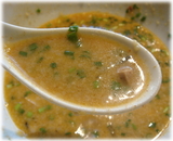 目黒屋 華麗なる汁なし(ハーフ)のスープ割り