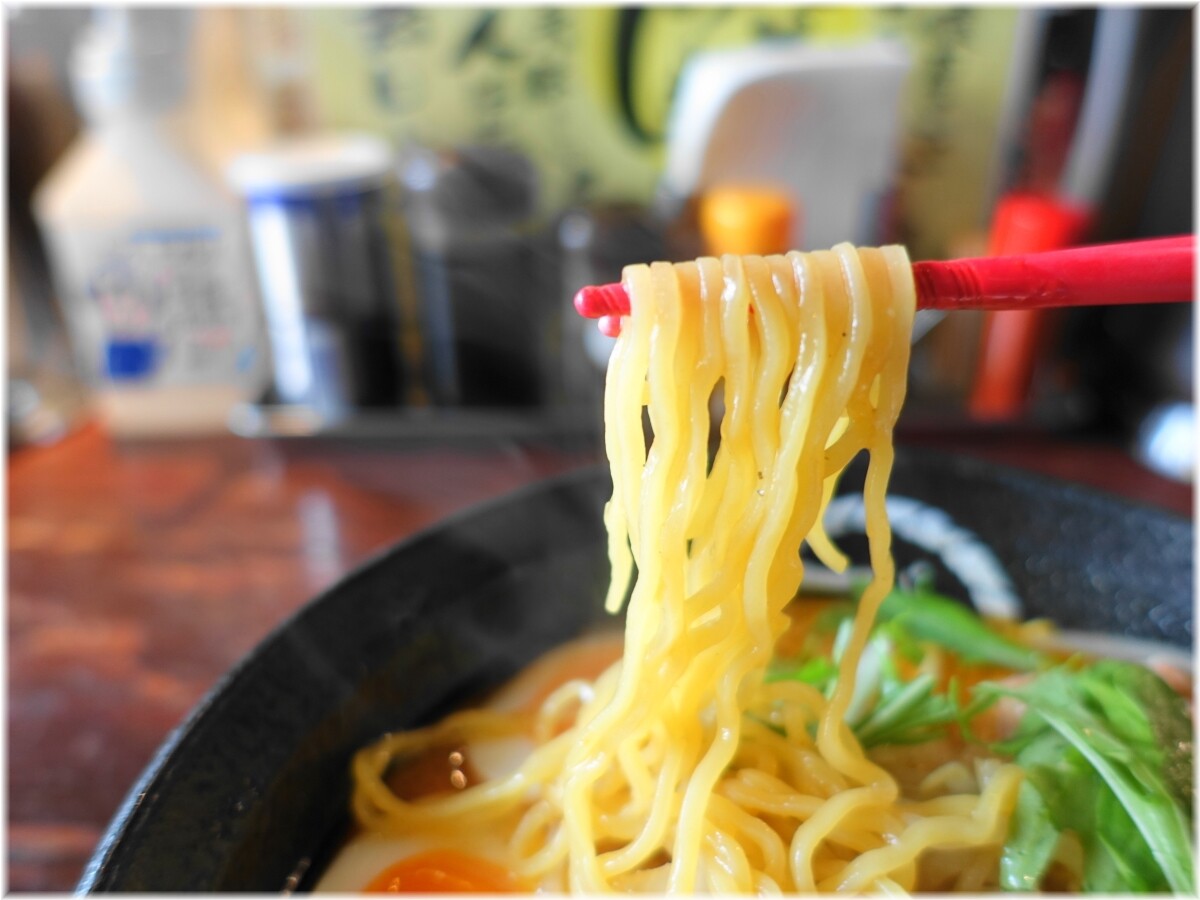 らーめん一会 味玉みその麺