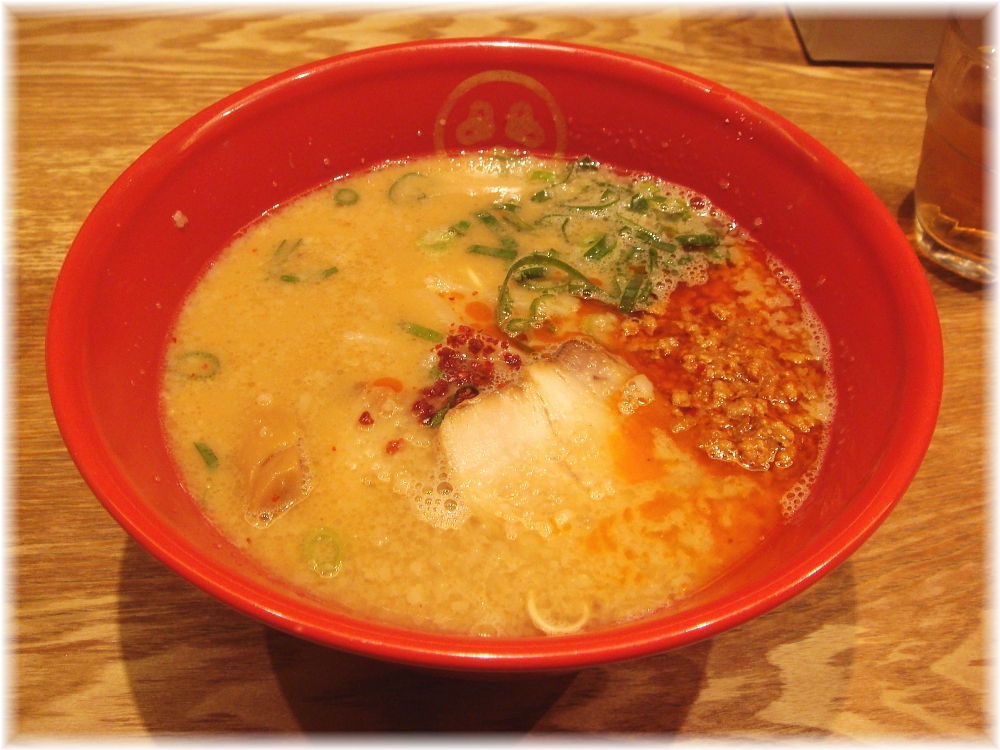 あまおじさんのラーメン紀行 Tokyo豚骨base Made By 博多一風堂 品川駅構内 Livedoor Blog ブログ