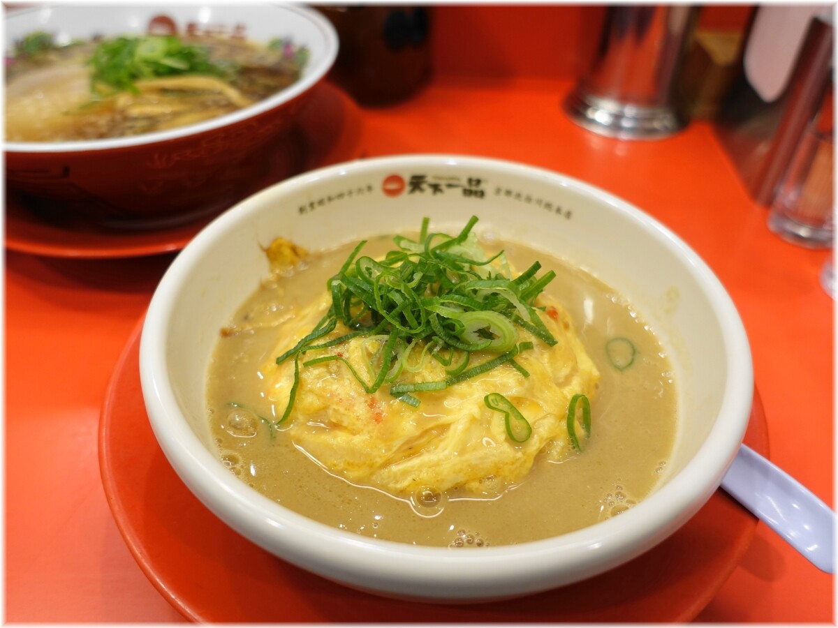 天下一品田町店16 こってり天津飯