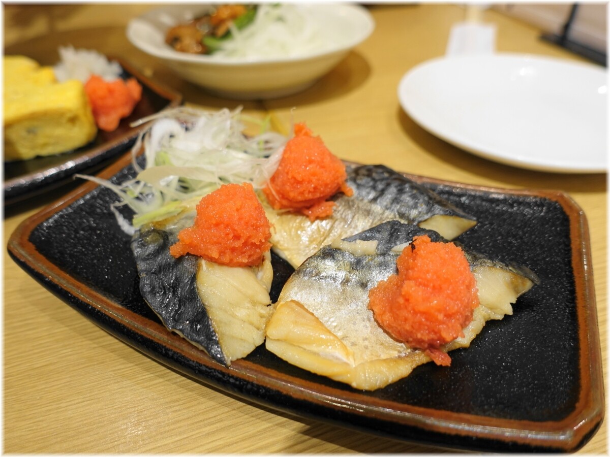 由丸大手町店 焼きサバ明太