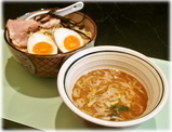 一の加房 辛肉味噌魚介つけ麺