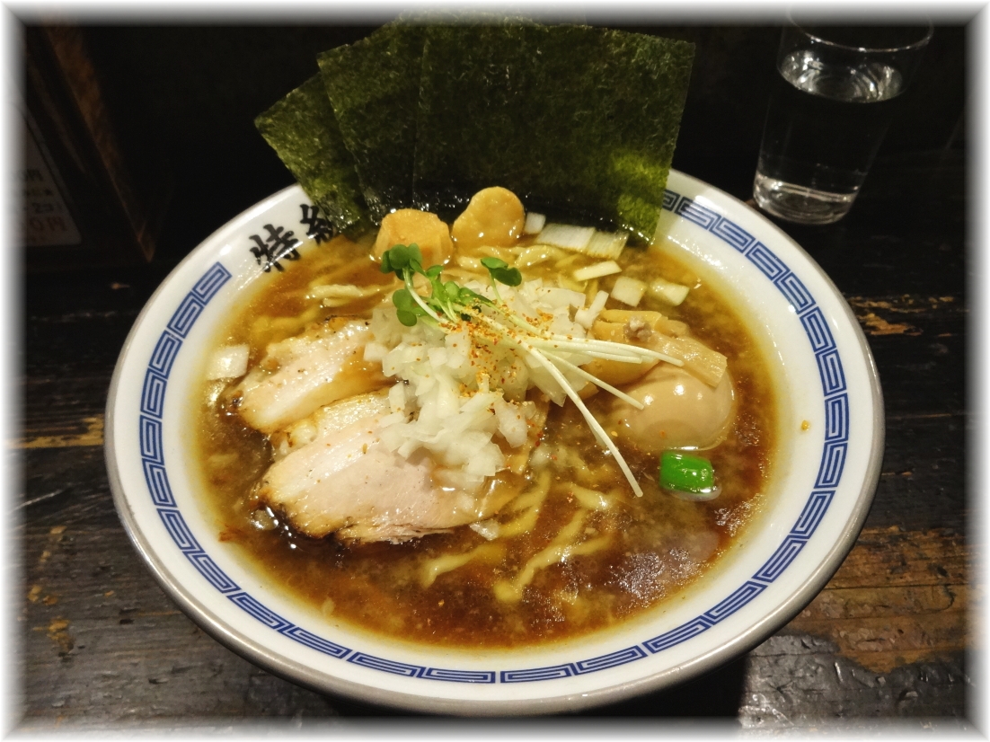 煮干王西新宿店 特製100%鶏らあめん