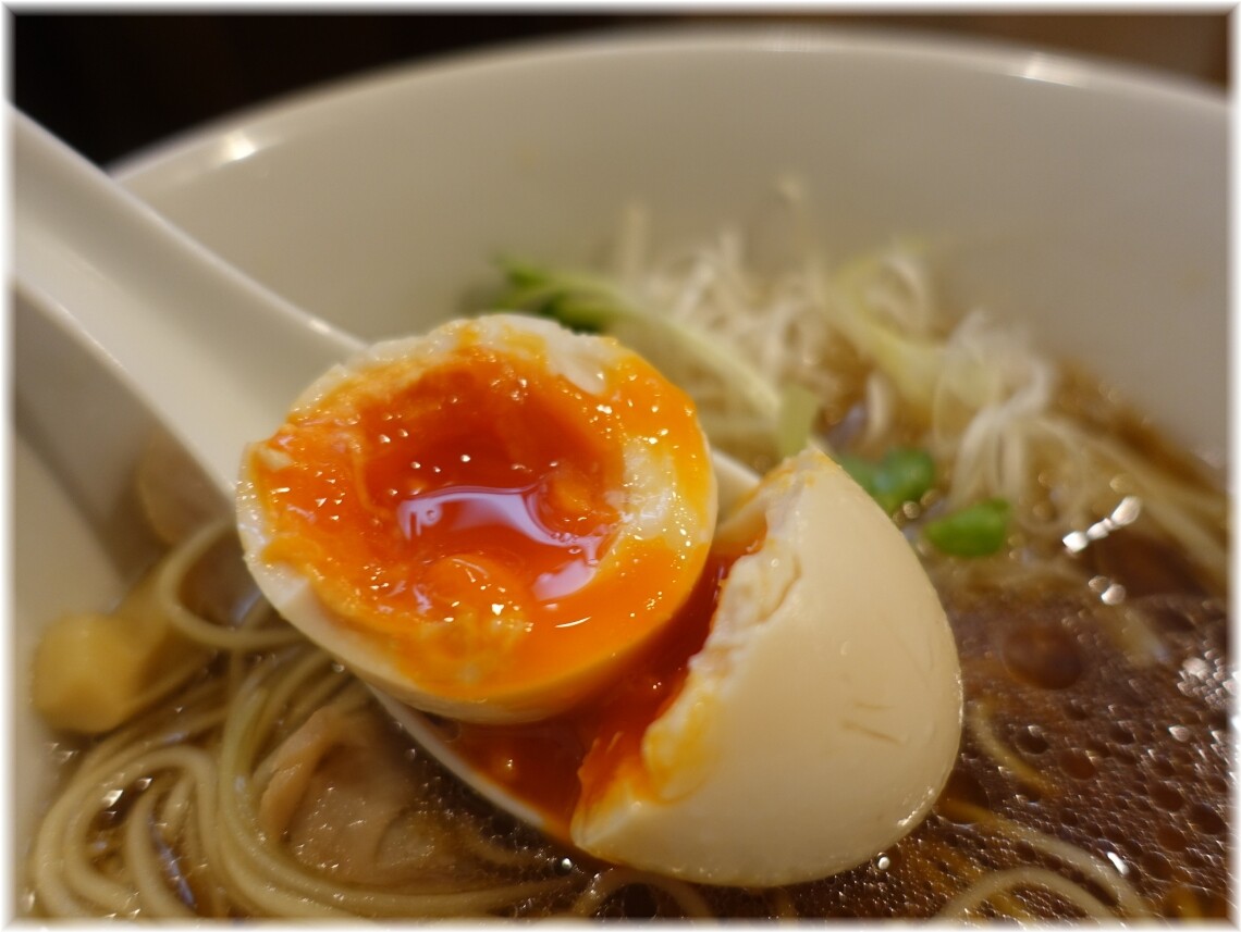 中華そば流川 特製醤油中華そばの味玉