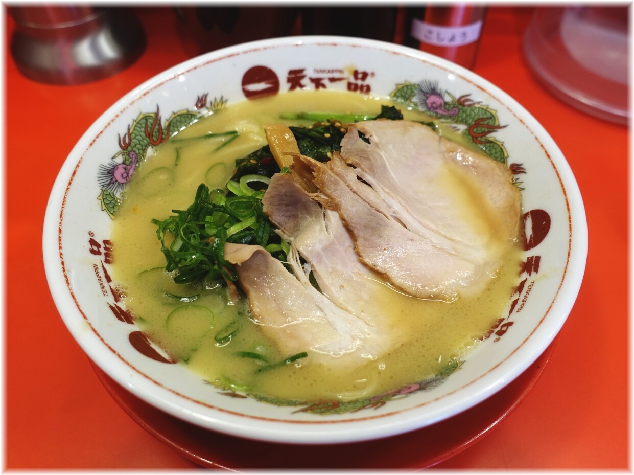 天下一品田町店12 屋台の味(こっさり)にニラニンニク