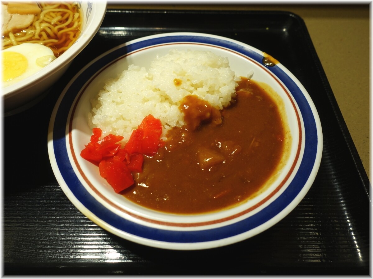 名代富士そば渋谷下田ビル店 ミニカレー
