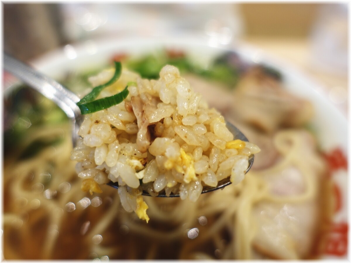 第一旭神保町店 半チャーハンセットのチャーハン2