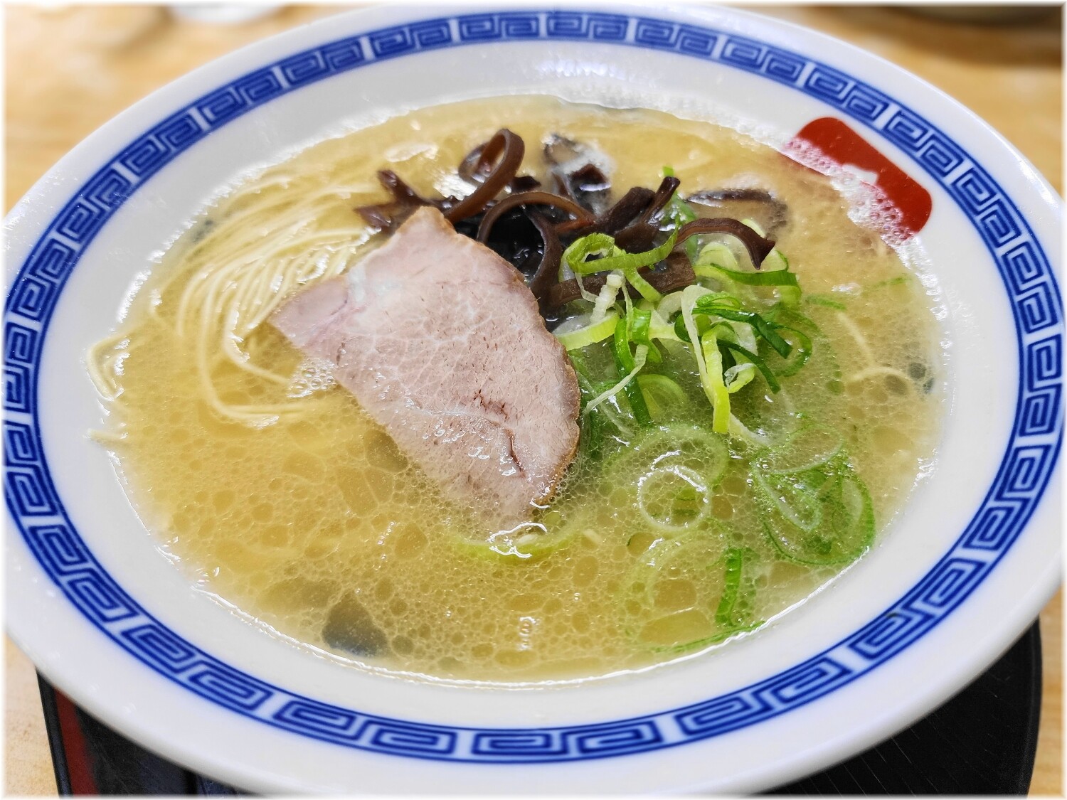 長浜らーめん呑龍6 長浜ラーメンの具