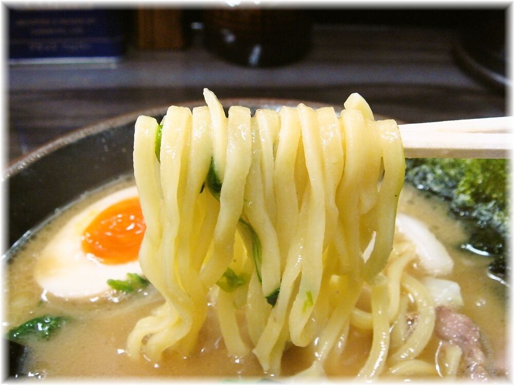 武術家 特製ラーメンの麺