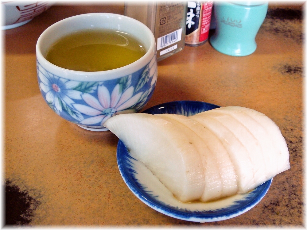 のぼる屋 お茶の漬物