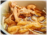 桃の木 つけ麺の具