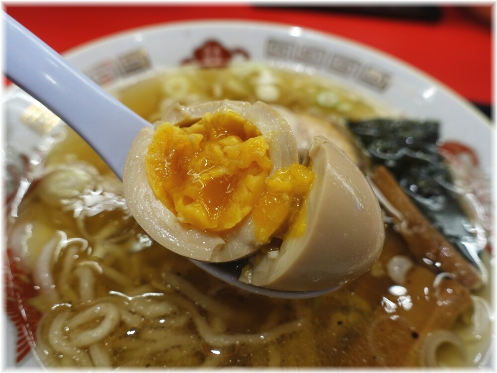 Jikasei Mensho3 味玉塩らぁめんの味玉