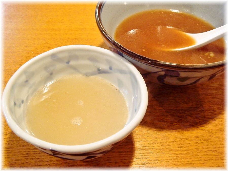 つけめん○竜 スープ割
