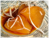 きび 大根の煮付け