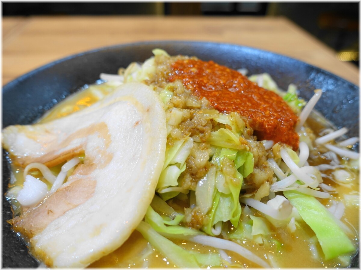 壱角家渋谷センター街店 背脂辛味噌壱郎の具