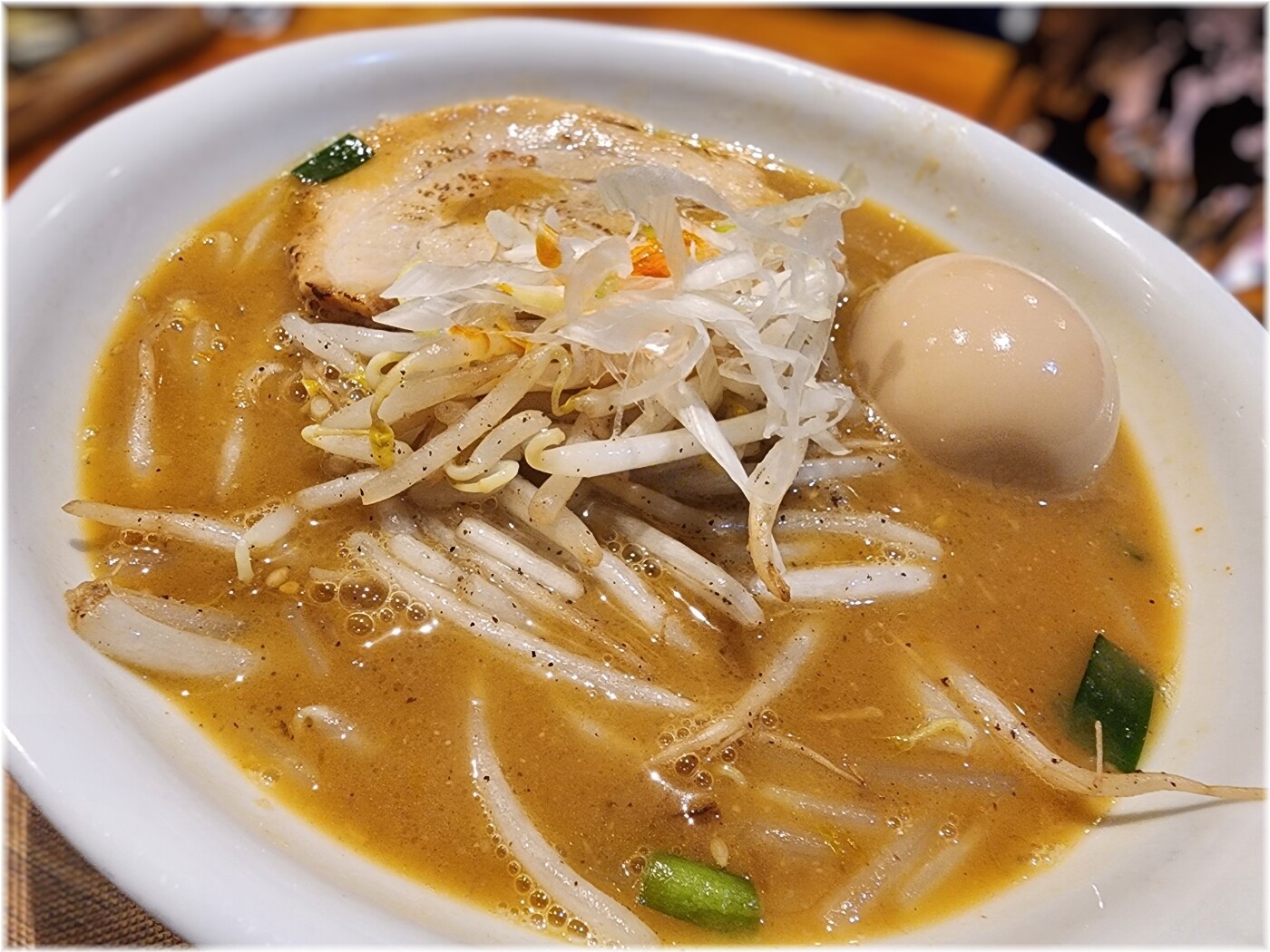 らーめん蓮 味噌らーめん(味玉サービス)の具3
