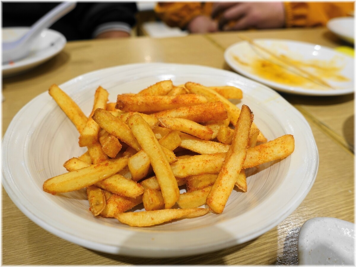 由丸大手町店 明太ポテトフライ
