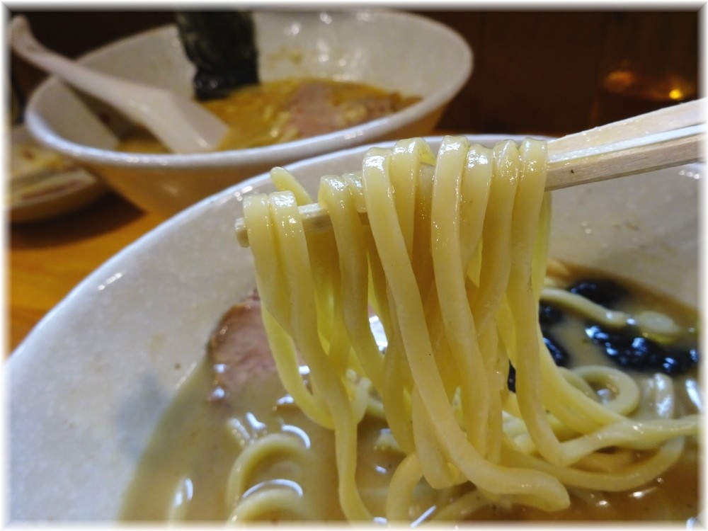 麺屋永太 塩ラーメンの麺