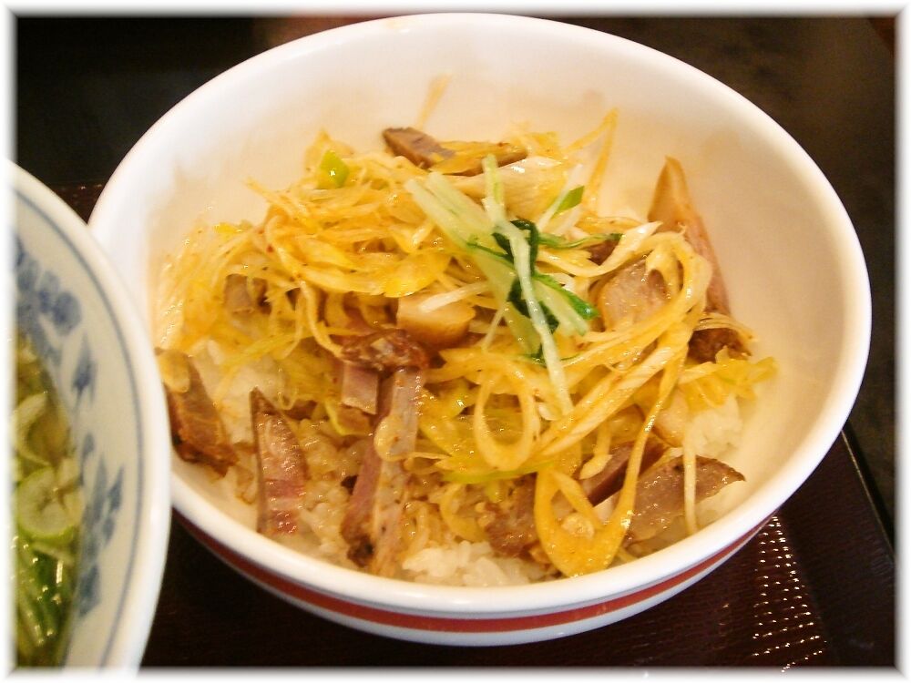 らーめんおがわ ねぎ焼豚丼