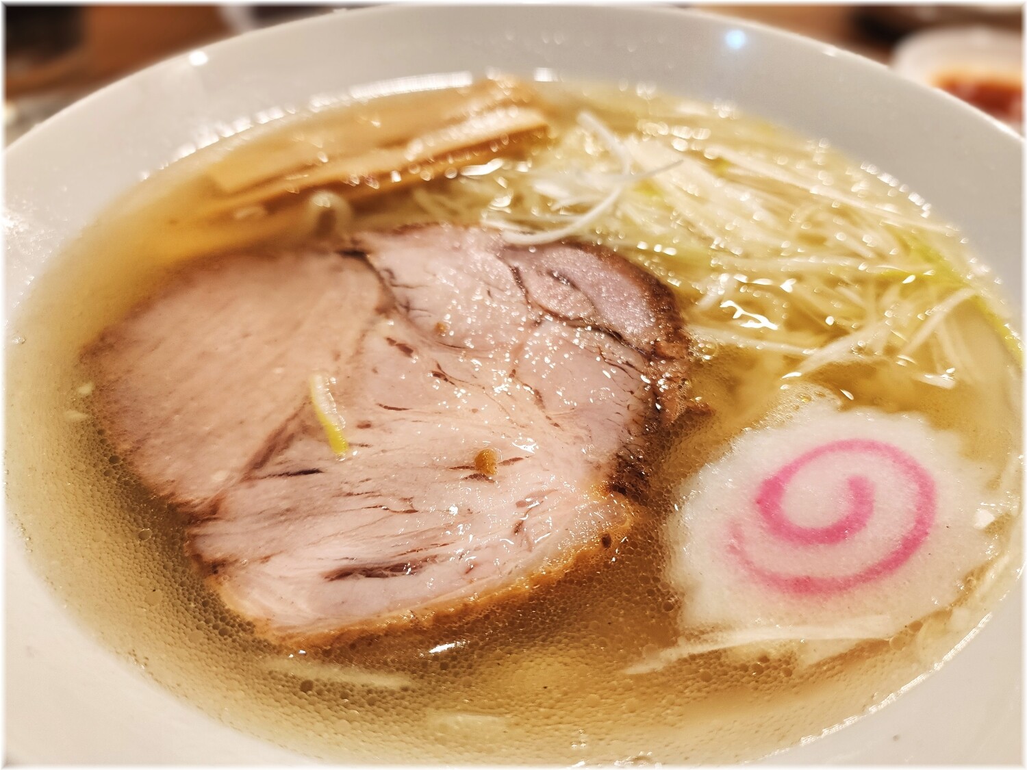 青竹手打佐野らーめん和龍池袋店 佐野ラーメン塩の具2