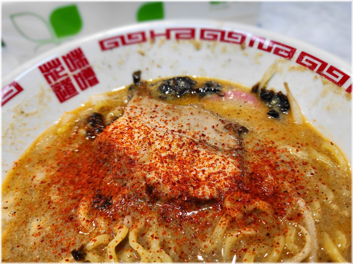 MISOHANAMICHI三田店3 濃厚煮干し味噌ラーメンにちうがらし等