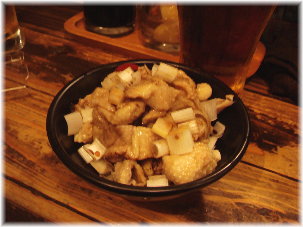 G凪4 鶏皮ポン酢