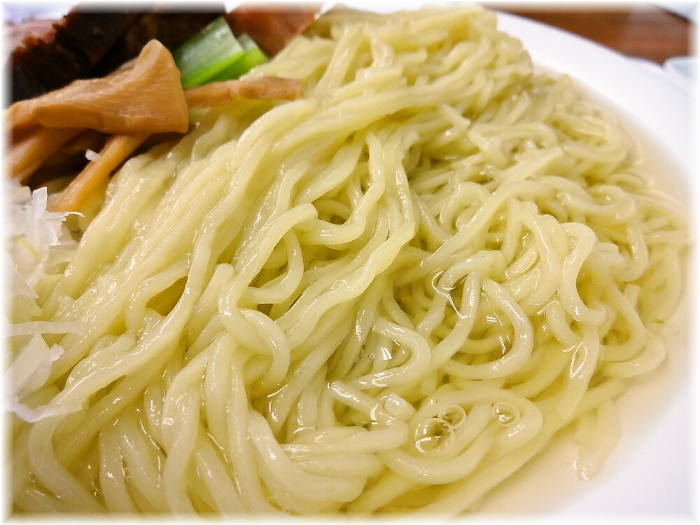 らぁめん夢2 ワンタンつけ麺の麺