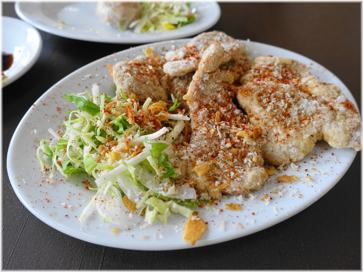 三河屋 豚ロースの香り揚げ